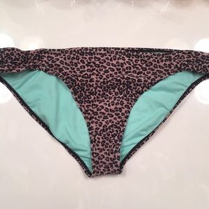 Cheetah Print Bathing Suit Bottoms